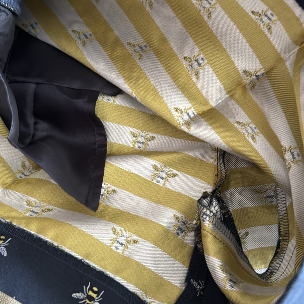 J. Crew Navy Bumble Bee High-Waisted Shorts - Picture 9 of 10